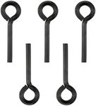 MEETOOT Hex Dogging Key 5pcs 7/32" Standard Hex Dogging Key with Full Loop Allen Wrench Door Key, Black