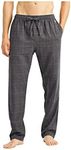 Polo Ralph Lauren Mens Classic Woven Sleep Pants, Charcoal Cream