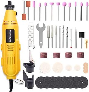 MasterSpec Rotary Tool Kit Grinder Polisher Knife Chainsaw Sharpener Multi Acces