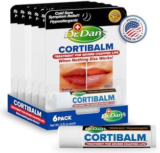 Dr. Dans Cortibalm Lip Balm, 6 Count