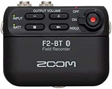 Zoom F2-BT Field Recorder with Bluetooth and Lavalier Mic