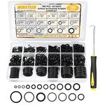 O Ring Assortment Kit, Rubber O Ring Set 780 PCS with 180°Full Pick & Hook Tool, 18 Sizes Universal Nitrile Rubber Pressure Washer O Ring Kit for Hose, Faucet, Automotive, Air and Gas Sealing Repair