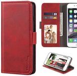 Shantime iPhone 5S Case, Leather Wa