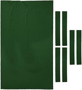 SM SunniMix 9ft Billardtisch Abdeckung Tuch (Maße 280 x 153 cm) Pool Billiard Billiardtuch - Grün
