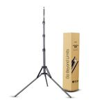 Kreo Stayble 190 Tripod Stand for Video and Photo, Aluminium Lightweight Foldable Tripod Stand for DSLR Camera, Lights and More for Recording with Adjustable 190 cm Height