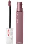 Maybelline New York Super Stay Matte Ink Liquid Lipstick, Long Lasting High Impact Color, Up to 16H Wear, Visionary, Taupe Purple, 0.17 fl.oz