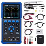 HDS2202S OWON Oscilloscope 3 in 1 Handheld Oscilloscope 200MHz Bandwidth 1GS/s Sample Rate + 4 1/2 Digits Multimeter+ 25MHz Signal Generator 3.5” Adjustable Brightness LCD