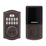 Kwikset 260 TRL 11P SmartCode Keyless Electronic Deadbolt, Microban Protected Keypad, Auto Door Lock, SmartKey Re-Key Security, Venetian Bronze, Traditional