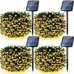 btfarm 4 Pack Solar String Lights O