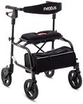 neXus 3 Rollator Walker with Seat, 