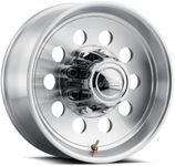 Allied Wheel Components 882MC 17.5X6.75 | 8X6.5 | 0" (3.88" BS) Modular Trailer Wheel, Machined Rim