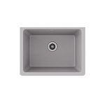 Elkay Quartz Classic ELGU251912PDGS0 Greystone Single Bowl Undermount Laundry Sink with Perfect Drain