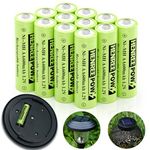 Rechargeable Batteries For Solar Lights