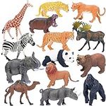 BOLZRA Safari Animals Figures Toys,