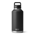 YETI Rambler 64 oz Bottle, Vacuum Insulated, Stainless Steel with Chug Cap, Black