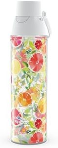 Tervis Yao Cheng Citrus Insulated Tumbler, 24oz Venture Lite Water Bottle, Classic