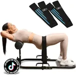 Lifepro GluteBlast Hip Thrust Machine - Premium Squat & Glute Machine Workout Equipment for at Home Gym with Resistance Bands - Multipurpose Glute Bench Targets Glutes, HIPS & Thighs