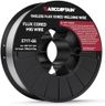 ARCCAPTAIN Flux Core Welding Wire .035, E71T-GS 035" Flux Core Welding Wire Gasless Low Splatter 10Lbs Mild Carbon Steel Compatible with Lincoln Miller Forney Harbor Welder 4.5KG