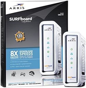 Arris/Motorola Surfboard SB6141 DOCSIS 3.0 Cable Modem - Retail Packaging - White