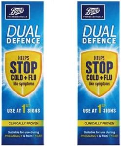 2 x Boots Dual Defence Nasal Spray