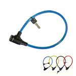 Master Lock Bike Cable Lock [Key] [65 cm Colourful Cable] [Outdoor] 8169EURDPRO - Ideal for Bike, Electric Bike, Skateboards, Strollers, Lawnmowers and other Outdoor Equipments