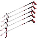 Helping Hand Company 5 Pack Litter Picker PRO 33"/85cm. Heavy Duty Litter Picker for Adults with a Secure and Comfortable Grip. Bulk Rubbish Grabbers for Community and Environmental Groups, Volunteers