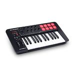 M-Audio Oxygen 25 (MKV) – 25 Key USB MIDI Keyboard Controller With Beat Pads, Smart Chord & Scale Modes, Arpeggiator and Software Suite Included