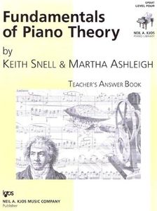 Fundamentals of Piano Theory Teachers' Answer Key Level Four