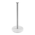 KES Kitchen Roll Holder with Marble Base, Free Standing Paper Towel Holder for Countertop SUS304 Stainless Steel Brushed Finish, KPH100S14B-2