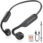 CHENSIVE Bone Conduction Headphones Wireless Headphones Bluetooth 5.3 Open Ear Headphones 10H Playtime Sports Earphones with Mic, IPX6 Waterproof Headset for Running,Cycling, Hiking, Driving