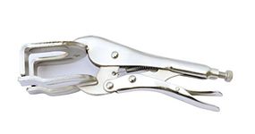 MacWork Locking Pliers/Welder’s Clamp W-Locking 9in. Welding Clamp U-Shaped Jaws Adjustable Locking Holding Welding Clamp Pliers