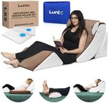Lunix 4pcs Orthopedic Bed Wedge Pil