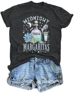 Halloween Witches Shirt Women Tequila Night T-Shirt Witch Cocktail Tees