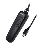 PHOLSY O6 Shutter Remote Cable Release Control Cord for Olympus OM-D E-M1, E-M5 II, E-M5, E-M10 II, E-M10, Pen-F, E-PL8, E-PL7, E-PL6, E-PL5, E-PL3, E-P5, E-P3, E620, 590UZ, Replaces Olympus RM-UC1