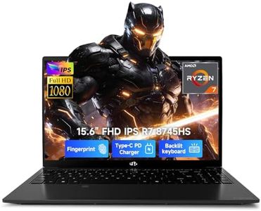 NIMO 15.6" Laptop, AMD Ryzen 7 8745HS(4.9GHz), 16GB RAM 1TB SSD, Radeon 780M, 15.5H All-Day Battery, WiFi 6E USB4, for Creators & Professionals Work/Gaming, 2-Year Warranty 100W Type-C