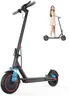 VOLPAM Electric Scooter, 350W/500W, 8.5"/10" Tires, 12/21/28 Miles Range, 16/19/22Mph, Folding E-Scooter with Dual Braking