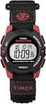 Timex Men's T49956GP Expedition Chrono Alarm Timer Red and Black Velcro Strap