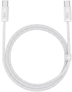 Baseus Câble USB-C vers USB-C 100W, 1m - Blanc
