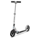 Micro Scooters | Micro Classic Scooter | 8+ Years | Perfect for Adults & Kids | Big Wheels | Foldable | Handlebar Adjustable | Matt Silver