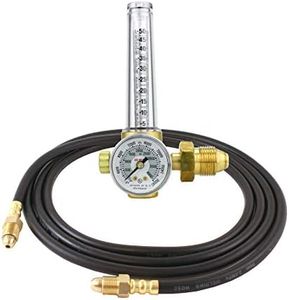 VICTOR Flowmeter Regulator for Argon, Argon/CO2 and Helium. For TIG and MIG Welders, Model: GRF400-581 with 10 Feet Hose