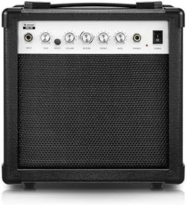 Donner Electric Guitar Amp 20W, DEA-20 Guitar Amplifier with Reverb Effects, Practice Amp with Convenient Clean&Overdrive Switch for Portable