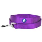 Blueberry Pet Durable Classic Dog Leash 4 ft x 1", Dark Orchid, Large, Basic Nylon Leashes for Dogs