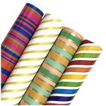 AccuPrints Paper-Gift Wrapping Pack Of 12 Sheets With Nametag Stickers|Gift Wrapping Sheets-45Cm X 65Cm,Assorted