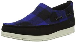 Sperry Men's Moc-Sider Moccasin, Blue Plaid, 3.5 UK