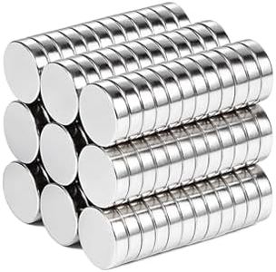 Super Strong Neodymium Magnets, Heavy Duty Duty Rare Earth Disc Magnets for Fridge,Whiteboard,DIY,Home, Kitchen, Office, School,Crafts and Industrial Use