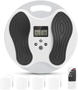 IYSOJSLUNN Rechargeable EMS Foot Massager & Stimulator for Neuropathy, Feet Leg Massager for Pain Relief and Circulation, Cramps, Plantar Fasciitis, TENS Unit Nerve Stimulator Muscle Relaxation