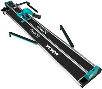 BestEquip Manual Tile Cutter, 48 inch Tile Cutter, All-Steel Frame Cutting Machine, Precise Tile Cutter Tools w/Laser Guide & Tungsten Carbide Wheel, Large Tile Cutter For Porcelain Ceramic