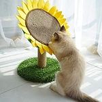 Lovely Caves Sunflower Cat Scratchi