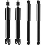 Shocks,ECCPP 4x Front Rear Shocks Absorbers for Chevy/for GMC fits 2002-2006 for Chevy Avalanche 1500/for Chevy Suburban 1500/C-hevy Tahoe/G-MC Yukon/G-MC Yukon XL 1500 344381 344384 Auto Shocks Sets