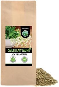 Caille lait jaune (500g), paille de lit coupée à thé, séchée doucement, 100% pure et naturelle
